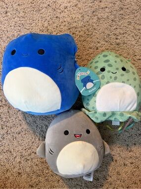Squishmallow Sea animals